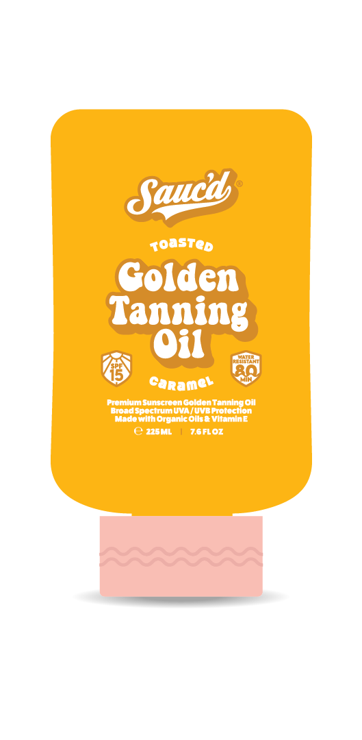 Premium Sunscreen Golden Tanning Oil
